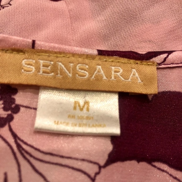 Sensara full length ruffled robe size medium - Picture 6 of 6